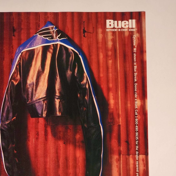 Buell Cyclone M2 "Free Alterations" Print Ad 2000 Maxim Magazine 8.5x11 - Picture 3 of 5